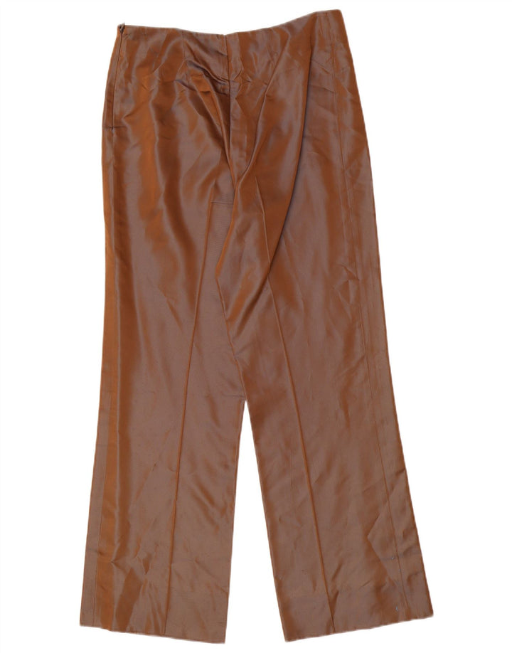 LA PERLA Damen Marvel Gerade Freizeithose IT 44 Mittel W28 L28 Braun