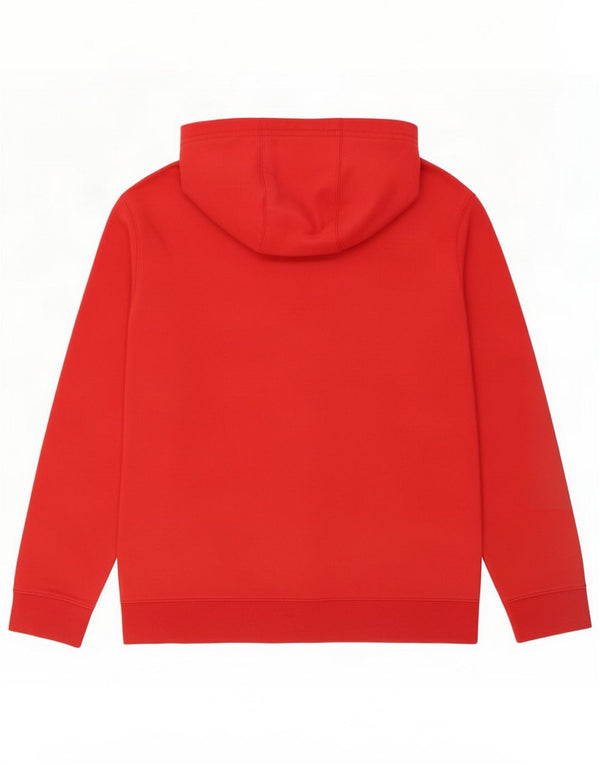 Fila Mens Graphic Hoodie Jumper Large Red Polyester