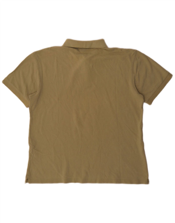 Marlboro Classics Herren-Poloshirt, groß, Khaki, Baumwolle