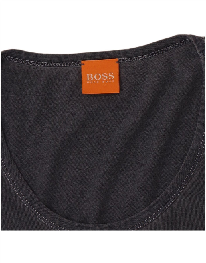 Hugo Boss Herren T-Shirt Top Small Grau