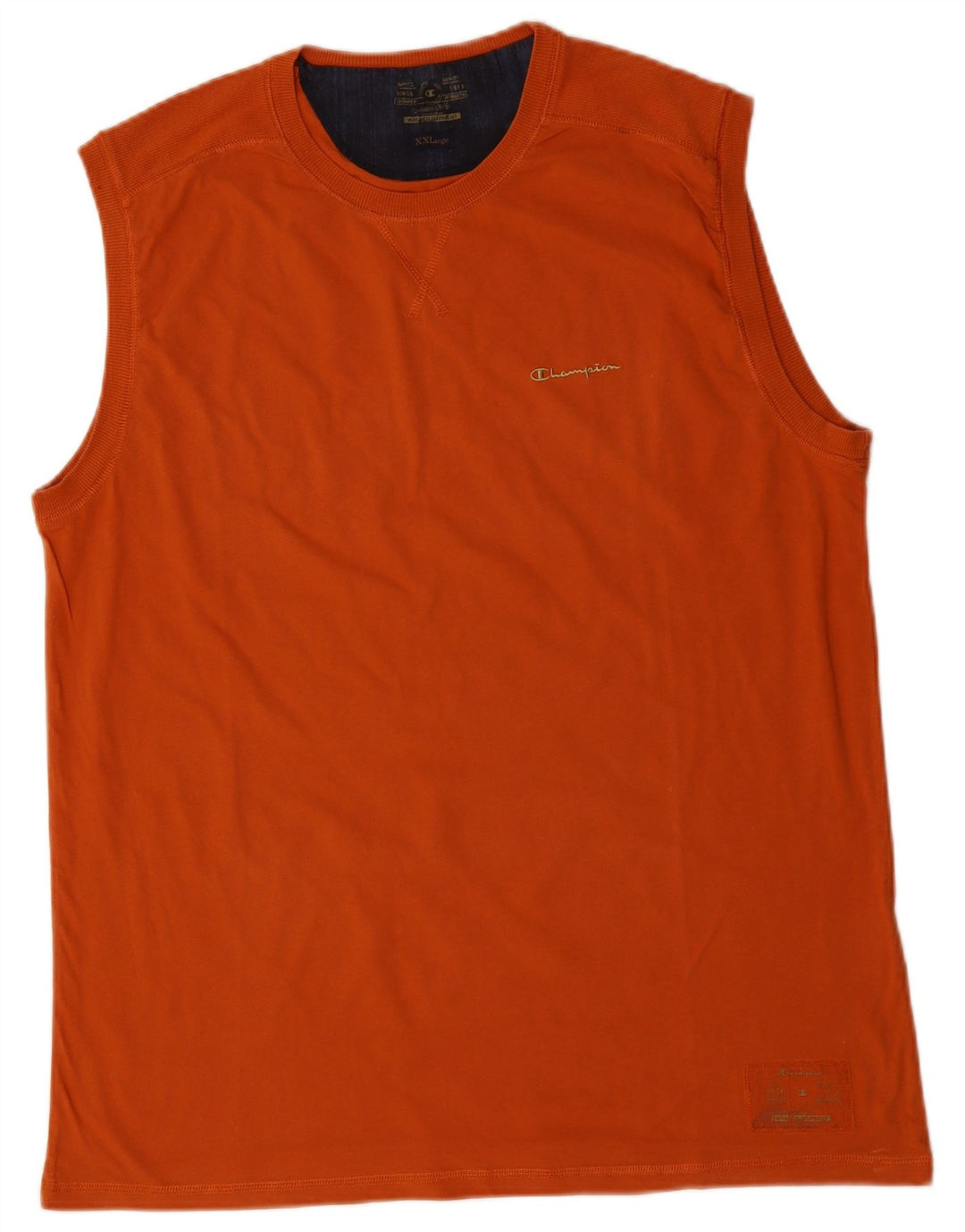 CHAMPION Herren Weste Top 2XL Orange Baumwolle