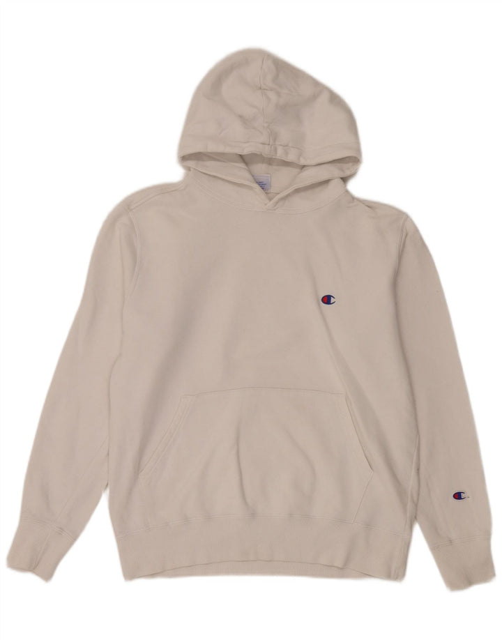 Champion Herren Kapuzenpullover, Größe L, Weiß