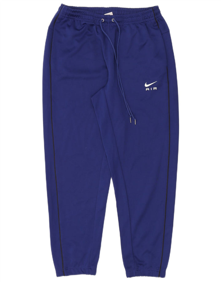 Nike Herren-Trainingshose, Jogginghose, Größe L, Blau, Polyester