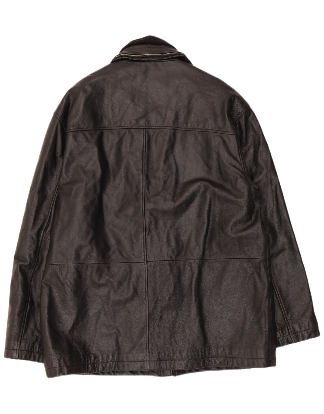 Kartel Herren Lederjacke UK 42 XL Schwarz
