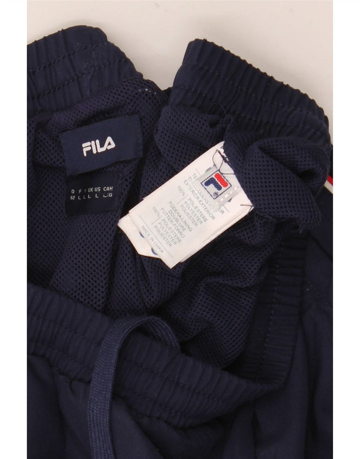 Fila Herren-Sportshorts, groß, marineblau, Polyester