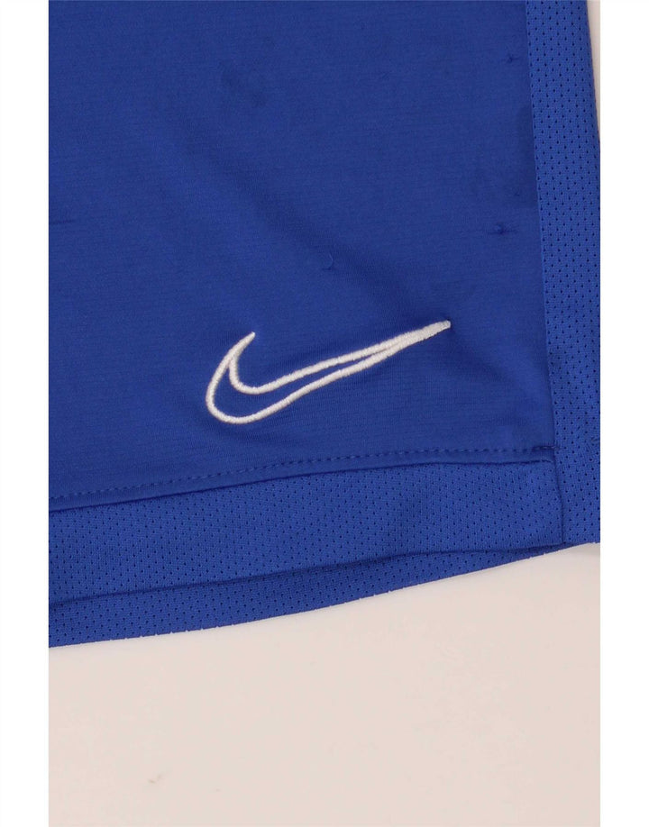 Nike Herren Dri Fit Sportshorts, Größe L, Blau, Polyester