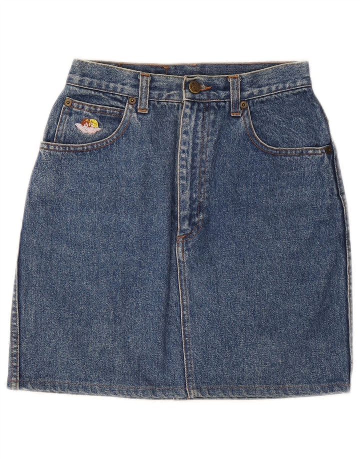 Fiorucci Damen Jeansrock W29 Mittelblau