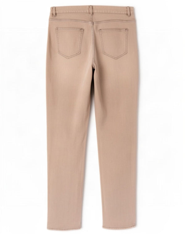 Marks & Spencer Damen Relaxed Slim Jeans UK 14 Large W34 L30 Graue Baumwolle
