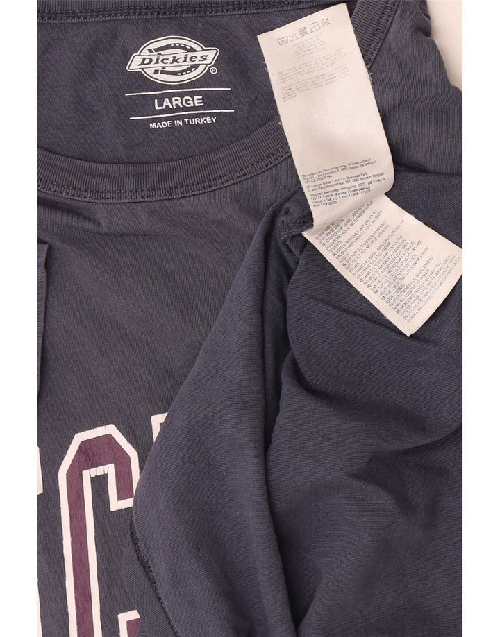 Dickies Herren-T-Shirt mit Grafik, groß, marineblau, Baumwolle