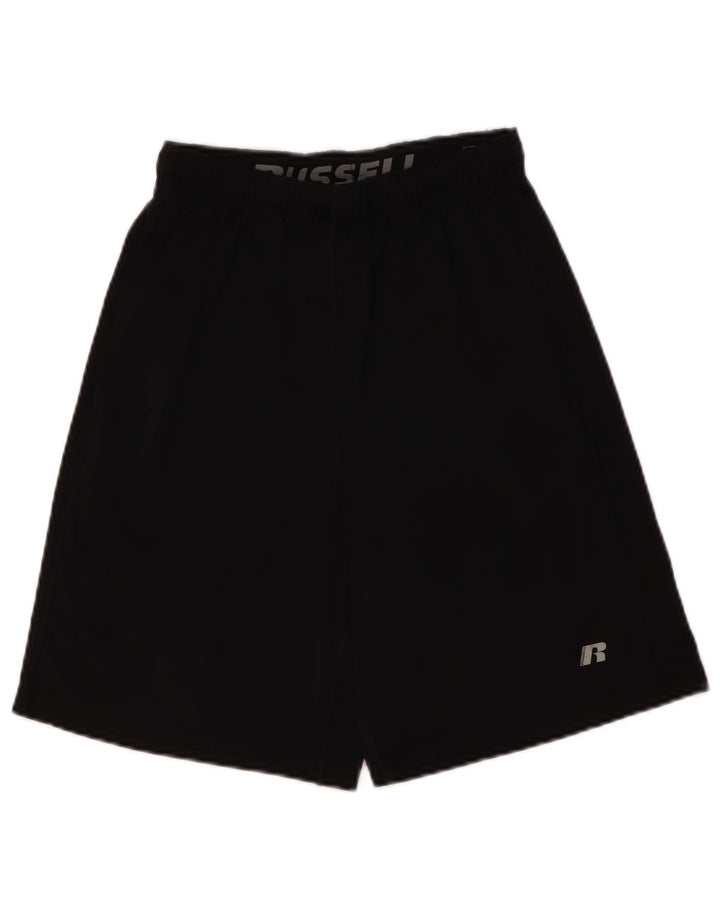 RUSSELL ATHLETIC Herren Dri-Power Sport Shorts Small Schwarz Polyester