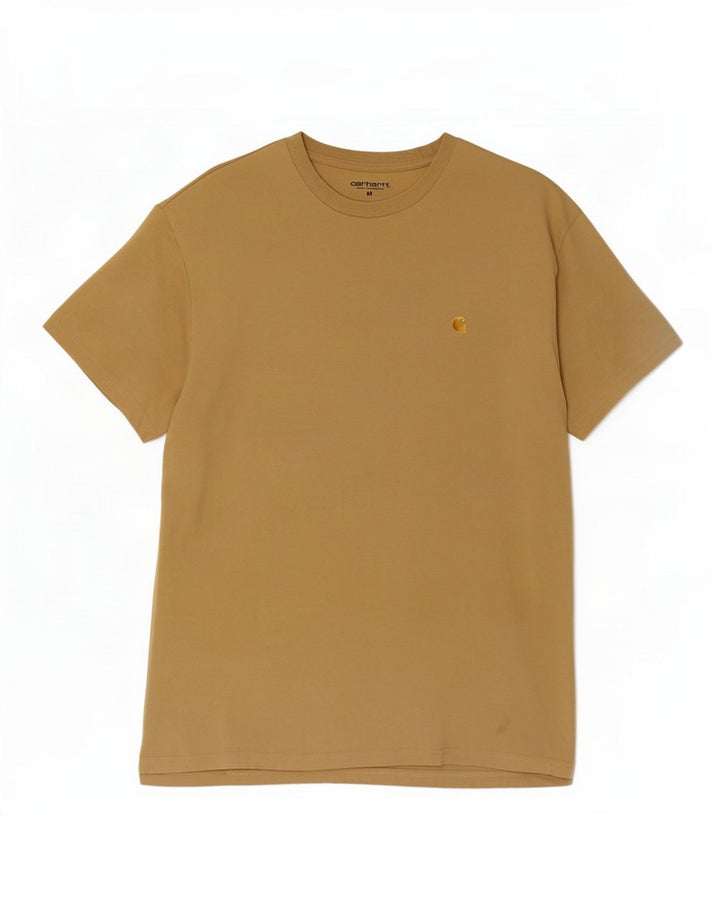 Carhartt Herren T-Shirt Top mittelbraune Baumwolle