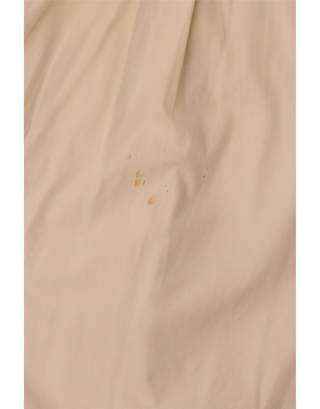 BURBERRY Damen ärmelloses Militärhemd UK 14 Large Off White Cotton