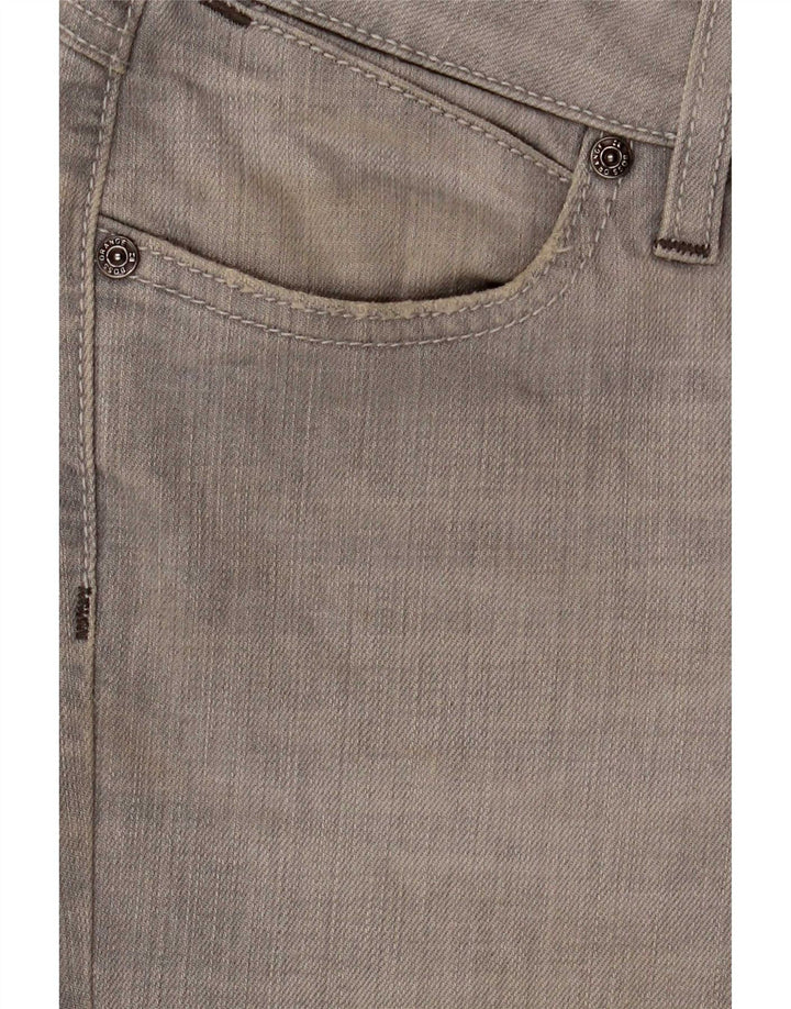 Hugo Boss Damen Slim Jeans W28 L32 Graue Baumwolle