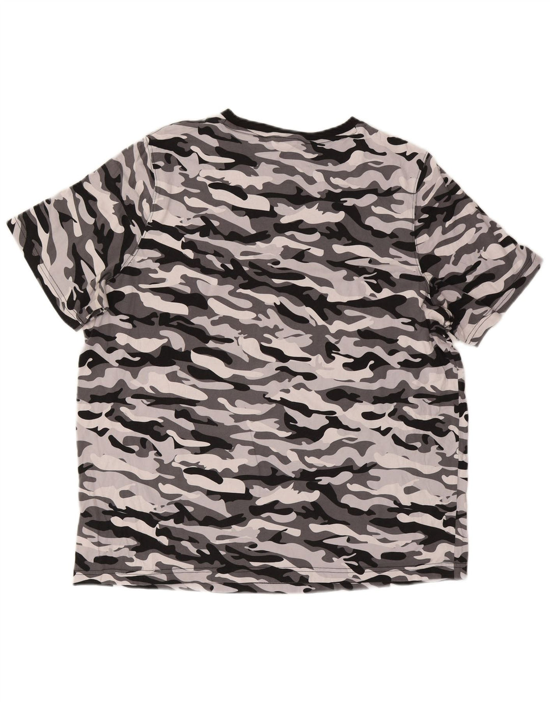PUMA Herren T-Shirt Top 2XL Grau Camouflage Baumwolle
