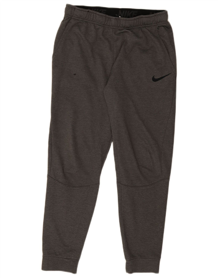Nike Herren Dri Fit Trainingshose, Jogginghose, Größe S, Grau