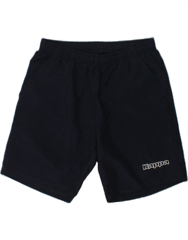 KAPPA Boys Sport Shorts 9-10 Years Navy Blue Polyester | Vintage Kappa | Thrift | Second-Hand Kappa | Used Clothing | Messina Hembry 