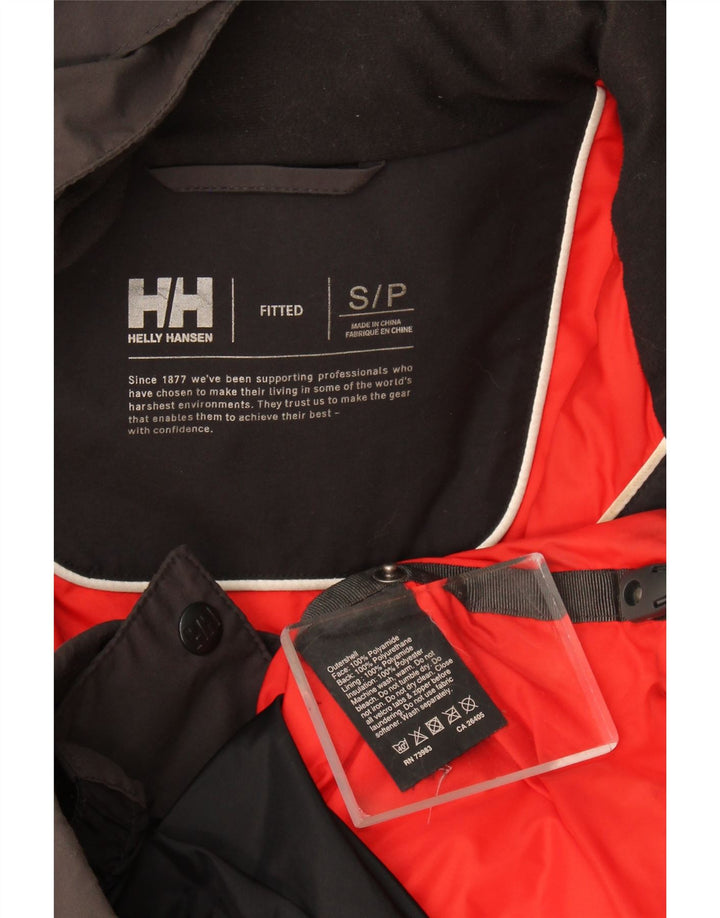 Helly Hansen Herren-Windbreakerjacke mit Kapuze, UK 36, Größe S, Grau, Farbblock