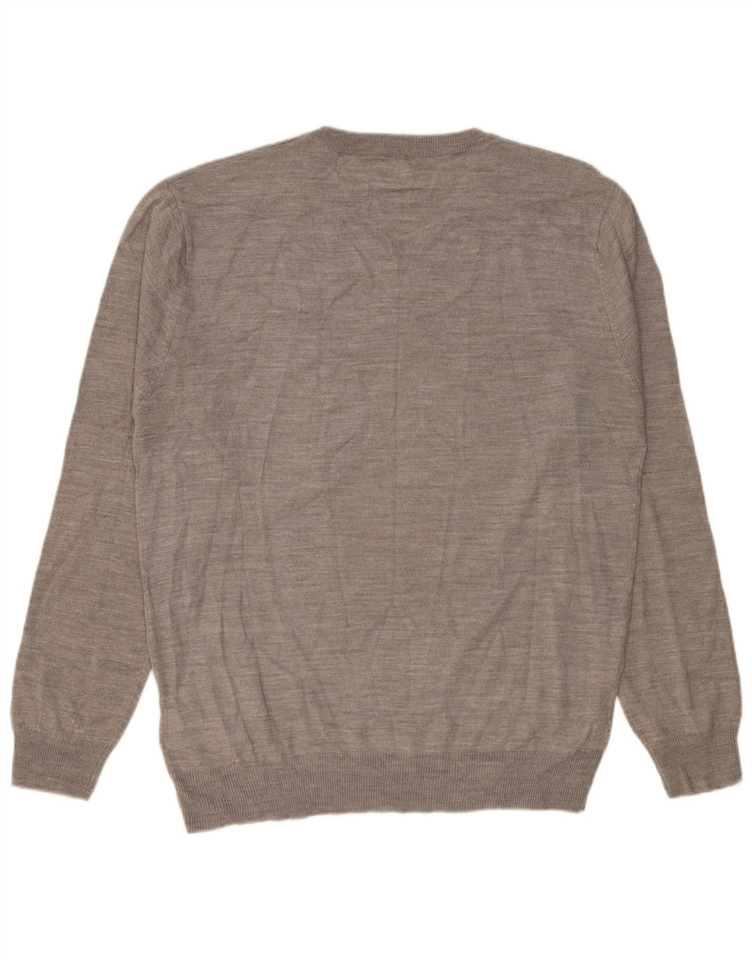 Pierre Cardin Herren-Pullover mit V-Ausschnitt, großes graues Acryl