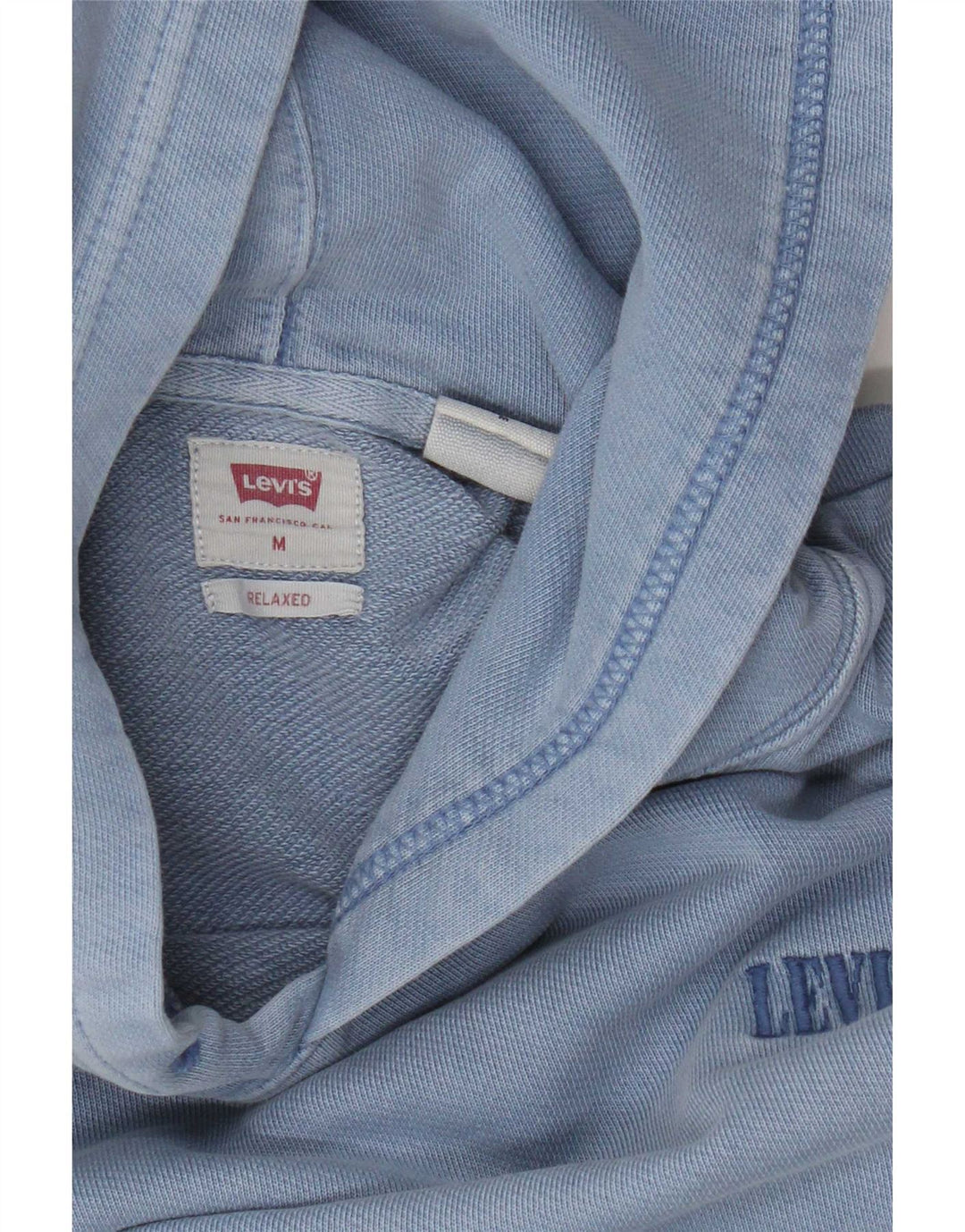 Levi's Herren Relaxed Fit Kapuzenpullover Mittelblau