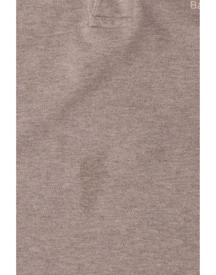 Barbour Herren-Poloshirt, große graue Baumwolle