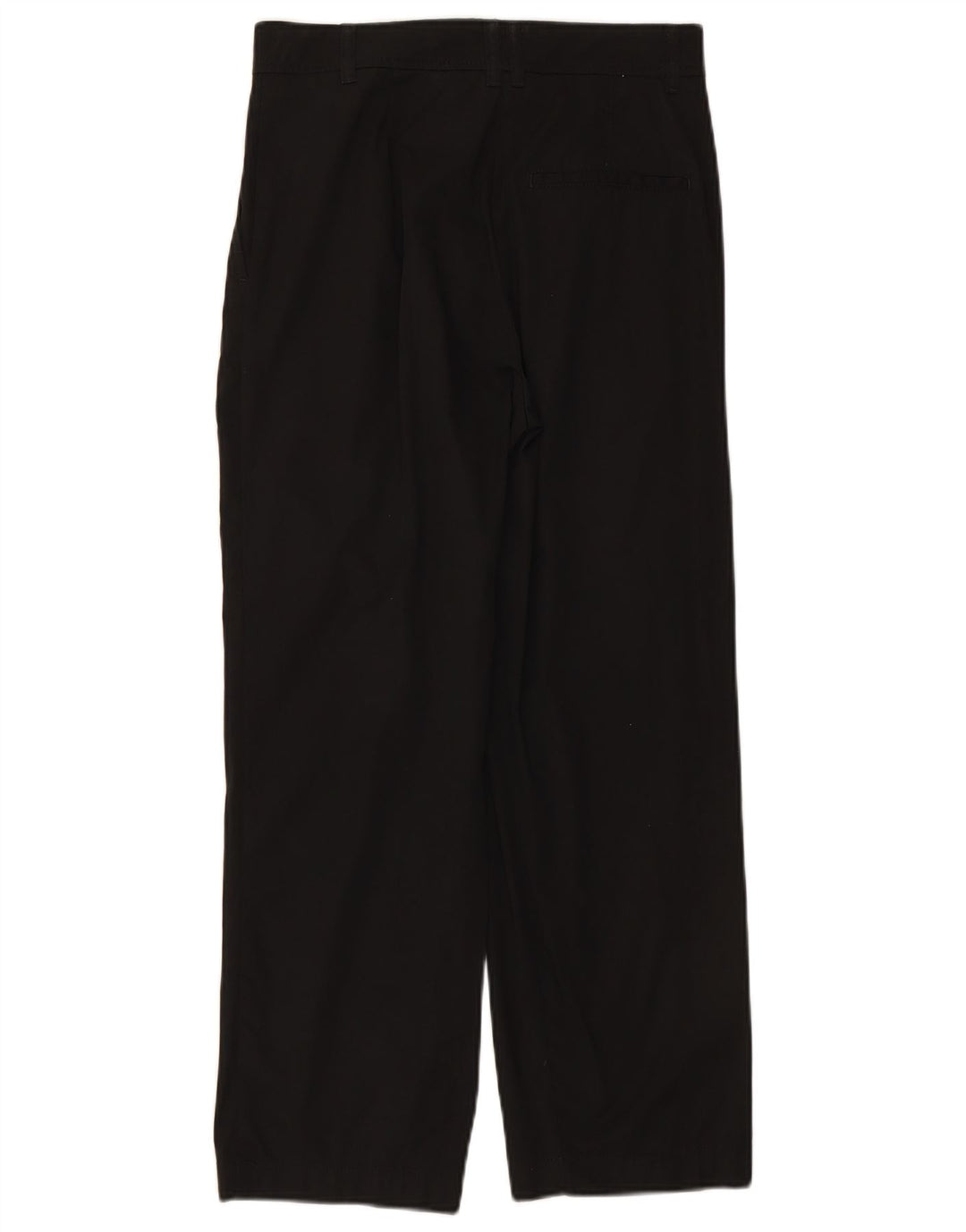 MASSIMO DUTTI Damen-Chinohose mit lockerer Passform, EU 38, Größe S, W28, L26, Schwarz