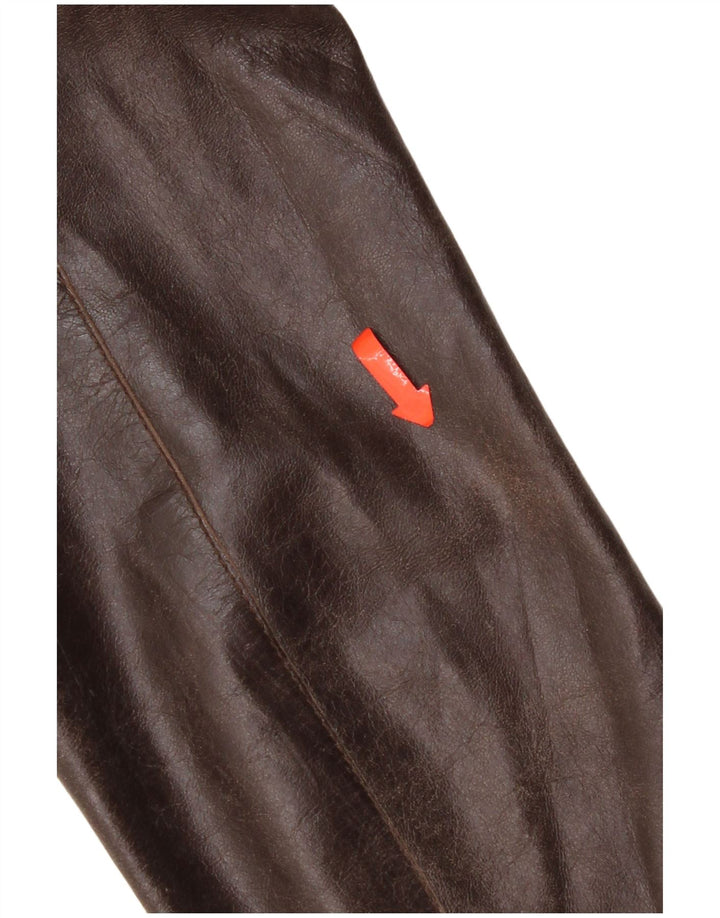 Massimo Rebecchi Damen 2-Knopf-Blazerjacke IT 46 Large Braun