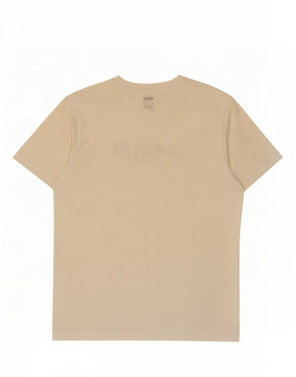 Puma Herren-T-Shirt mit Grafik, mittelgroß, aus weißer Baumwolle