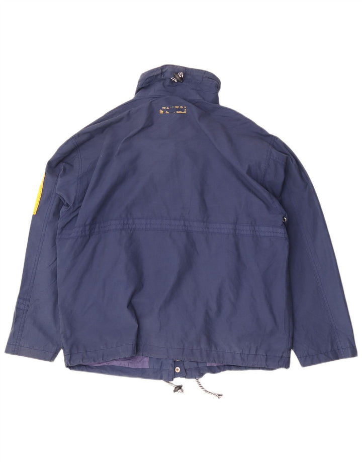 Invicta Damen Übergroße Windjacke UK 16 Large Blue Colourblock