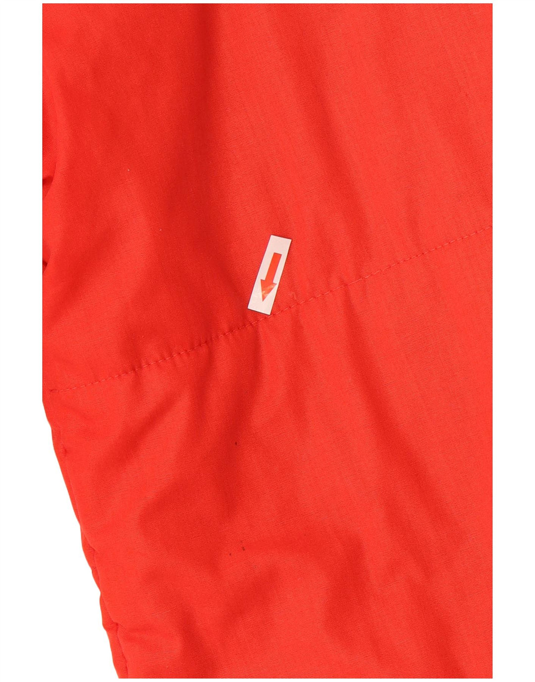 Wrangler Wattierte Damenjacke mit Kapuze, UK 20 2XL, Rot, Farbblock