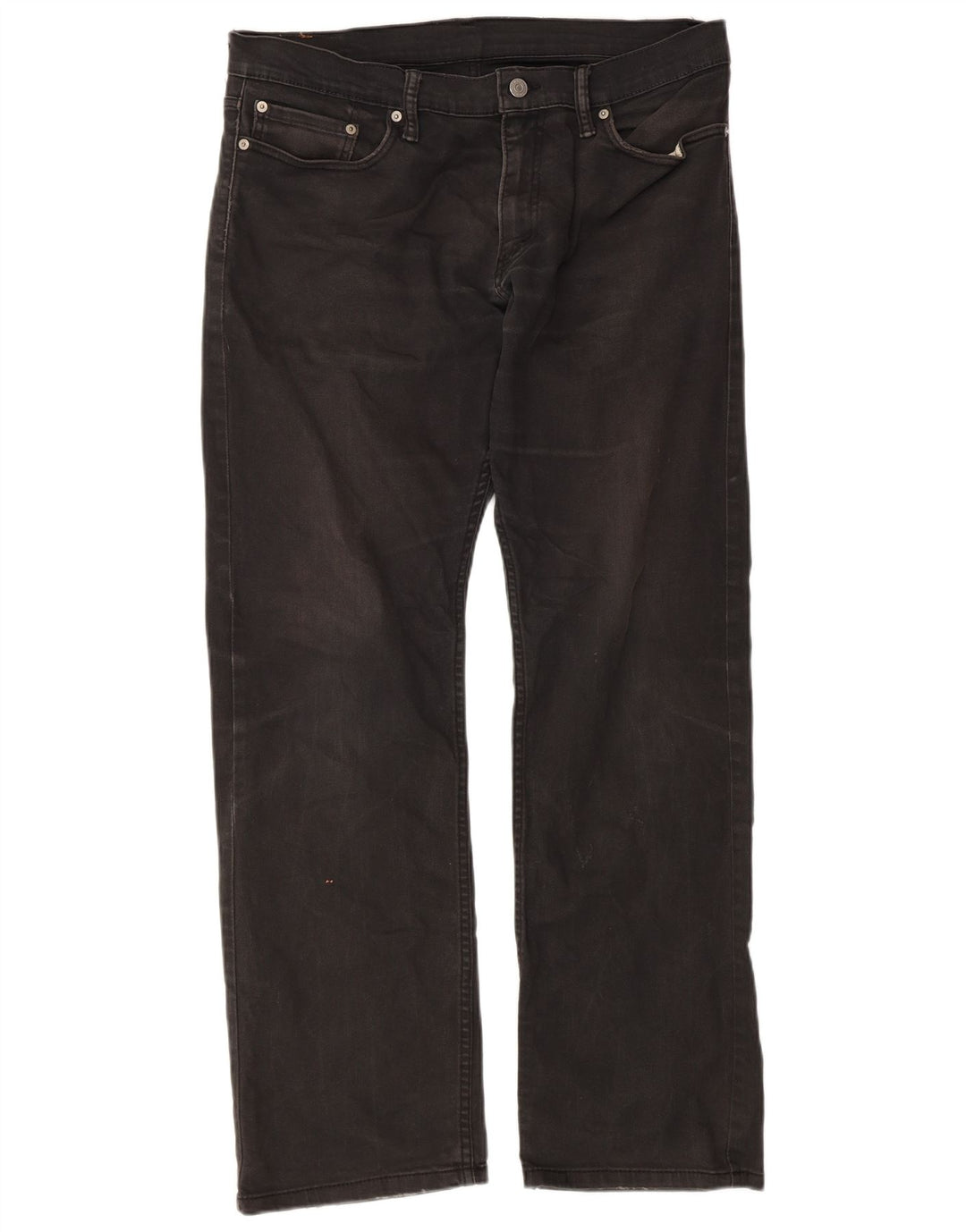 Levi's Herren 514 Straight Jeans W34 L32 Schwarz