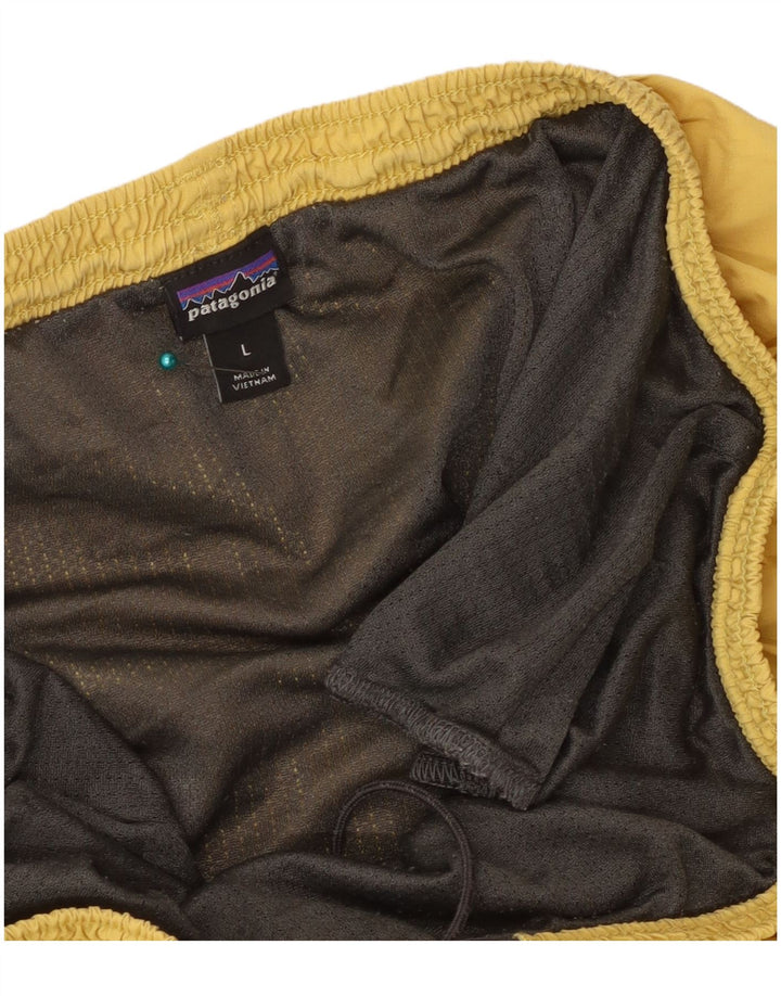Patagonia Herren Sportshorts Large Gelb