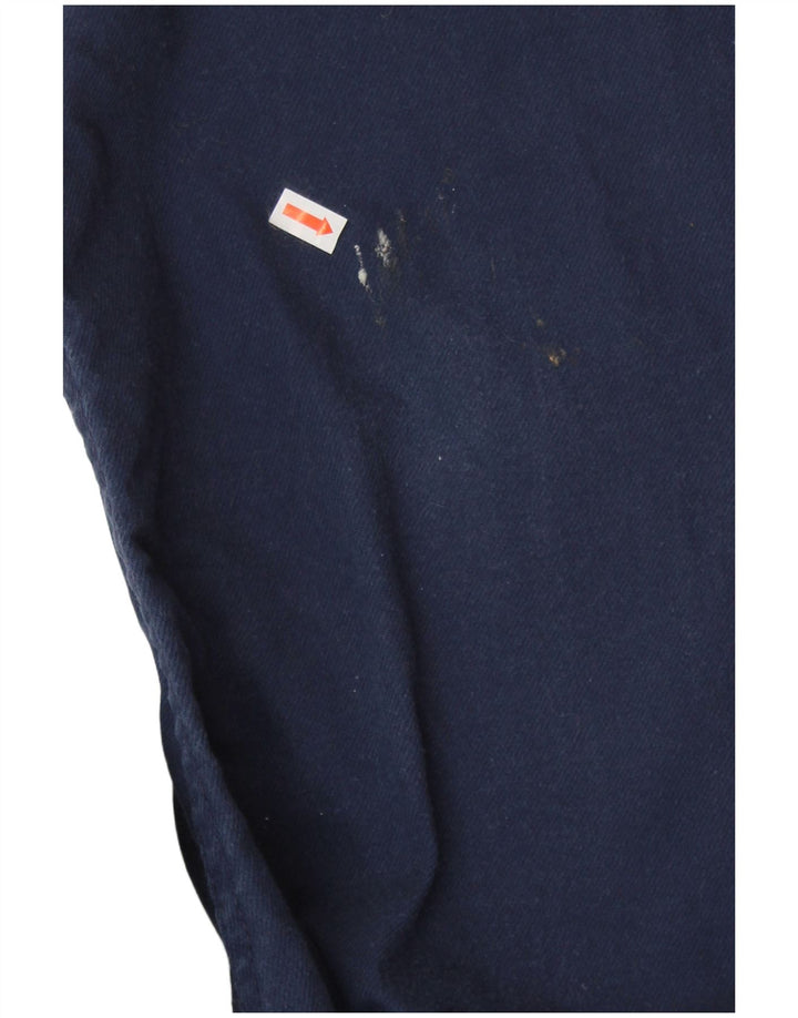 LEVI'S Herren 514 Straight Jeans W36 L30 Marineblaue Baumwolle