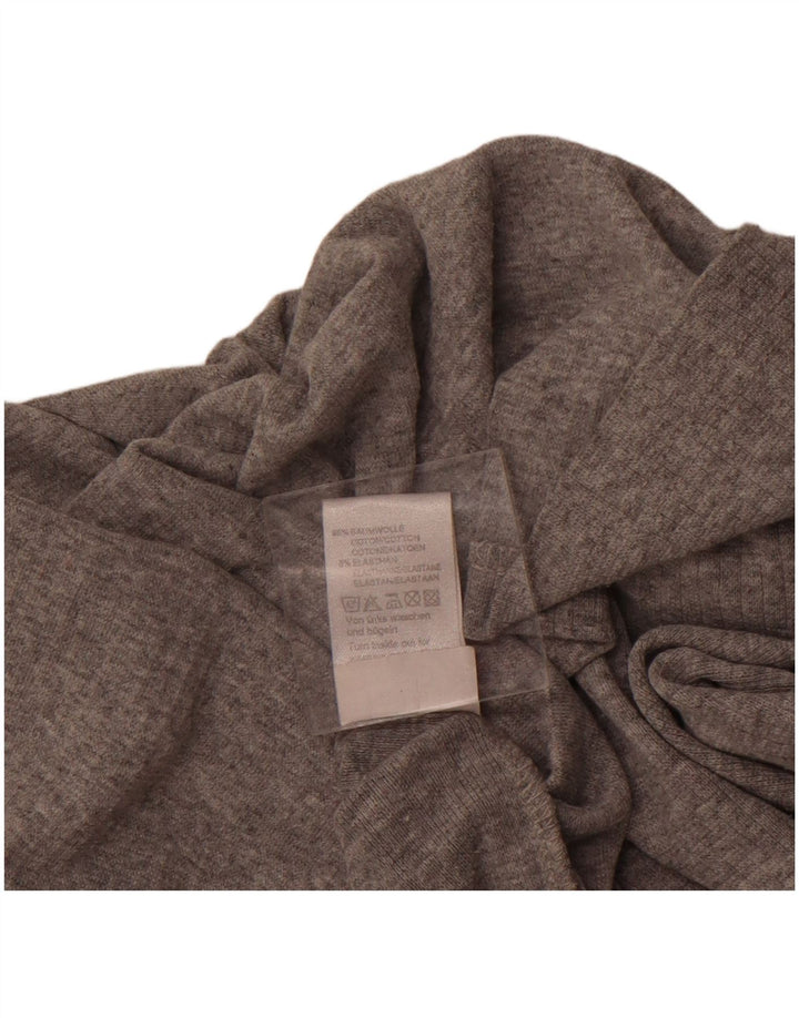 BUFFALO Herren-T-Shirt-Oberteil aus mittelgrauer Baumwolle