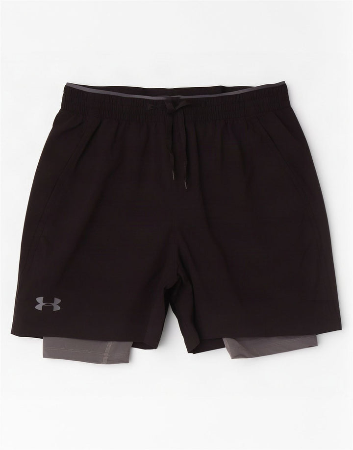 Under Armour Herren Heat Gear Sport Shorts Large Schwarz Polyester
