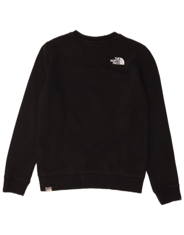 The North Face Jungen-Sweatshirt mit Grafik, 14–15 Jahre, XL, schwarze Baumwolle