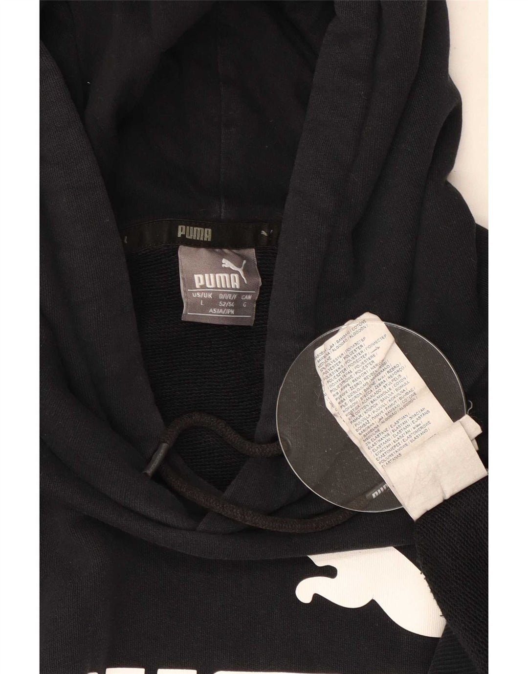 Puma Herren Graphic Hoodie Pullover Große rote Baumwolle