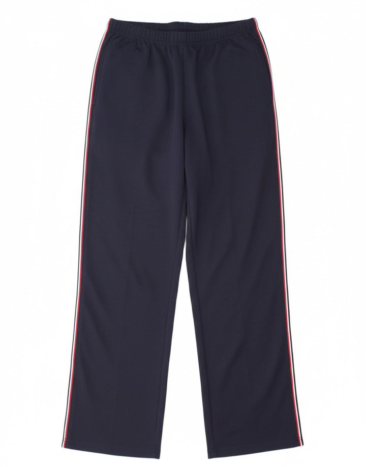 DIADORA Womens Tracksuit Trousers UK 16 Large  Navy Blue Polyester