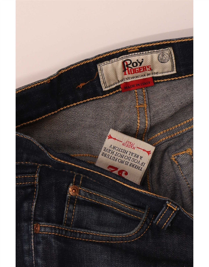 Roy Rogers Herren Straight Jeans W32 L27 Marineblau Baumwolle