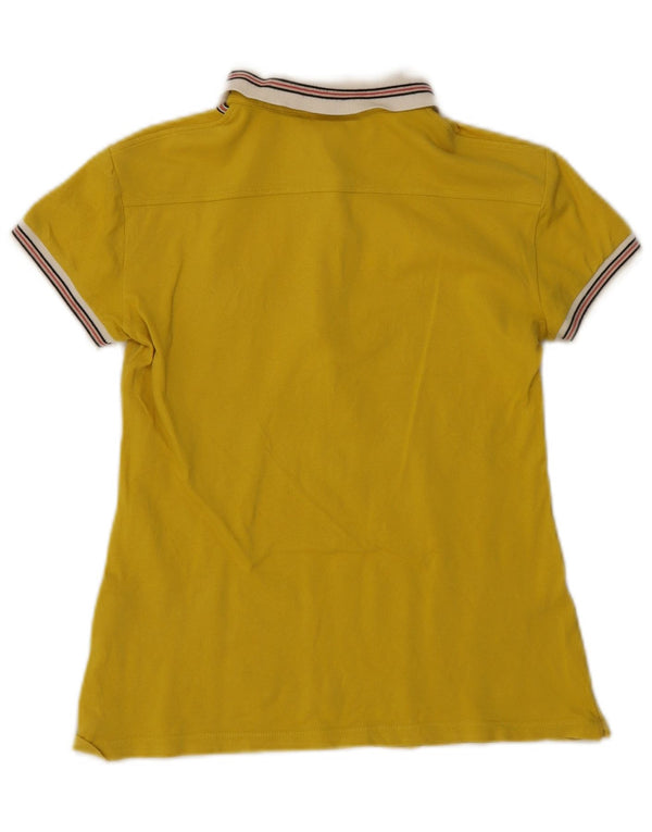 Fay Damen Poloshirt UK 12 Mittelgelb