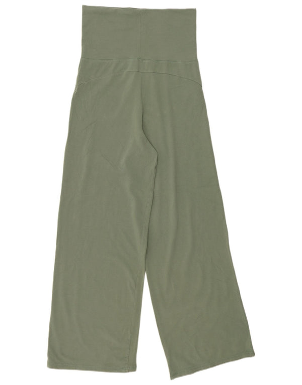Puma Damen Umstandsleggings mit hoher Taille und weitem Bein, UK 14, Größe L, Grün