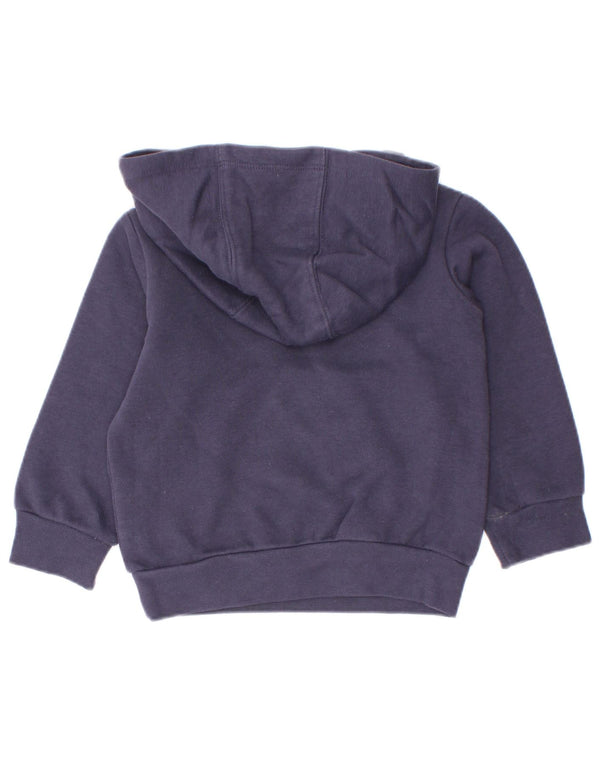 Adidas Baby-Jungen-Kapuzenpullover, 9–12 Monate, marineblaue Baumwolle