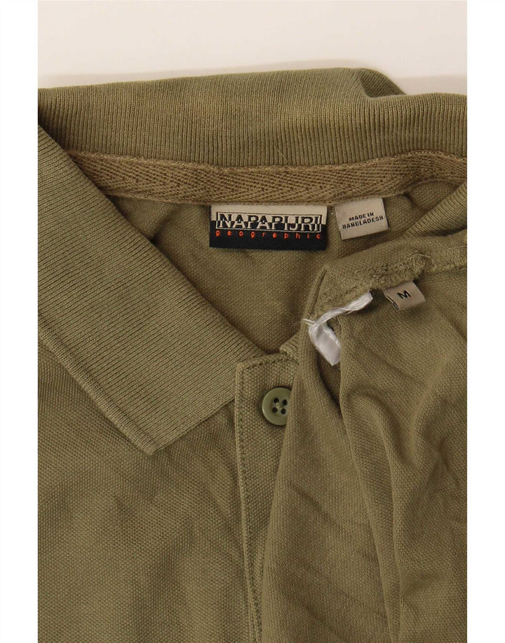 Napapijri Herren Geographic Poloshirt Medium Khaki
