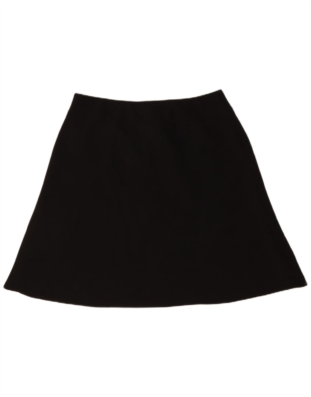 Marks & Spencer Damen A-Linienrock UK 18 XL W38 Schwarz Polyester