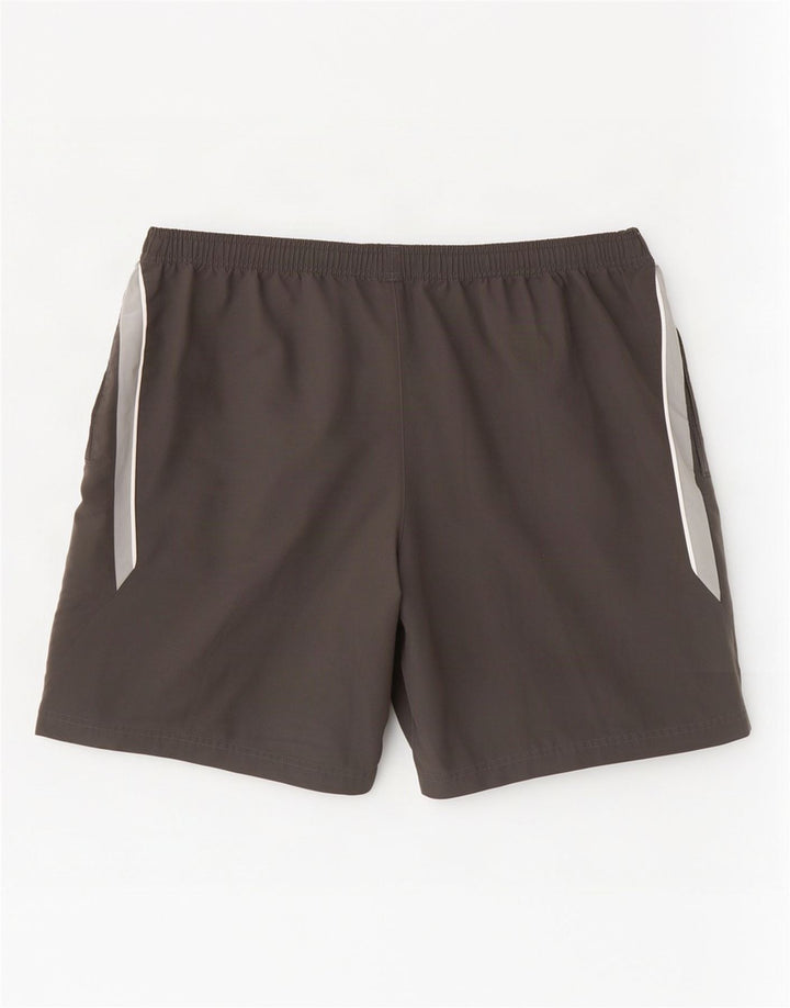 Reebok Herren Sportshorts 2XL Schwarz Colourblock Polyester