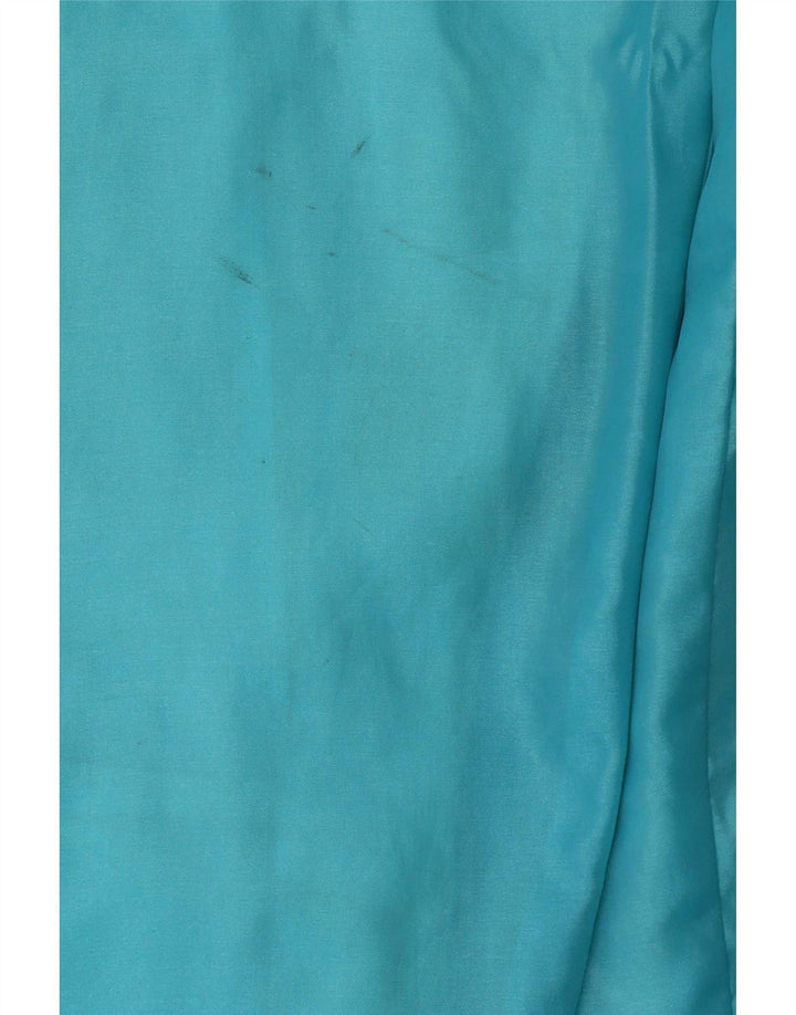 Vintage Herren-Trainingsanzug XL Blau Colourblock Polyamid Retro