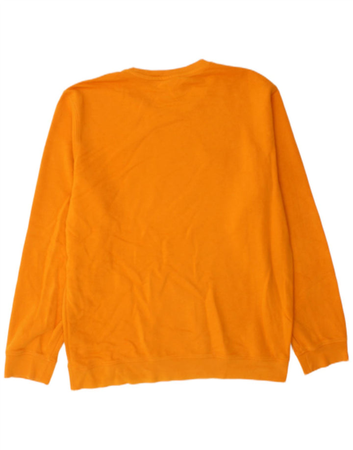 Champion Herren Graphic Sweatshirt Pullover XL Orange Baumwolle
