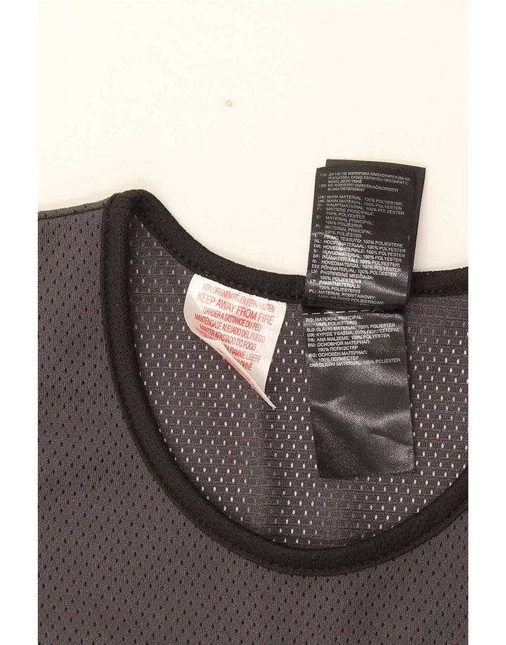 Adidas Jungen Graphic Vest Top 13–14 Jahre Large Grau