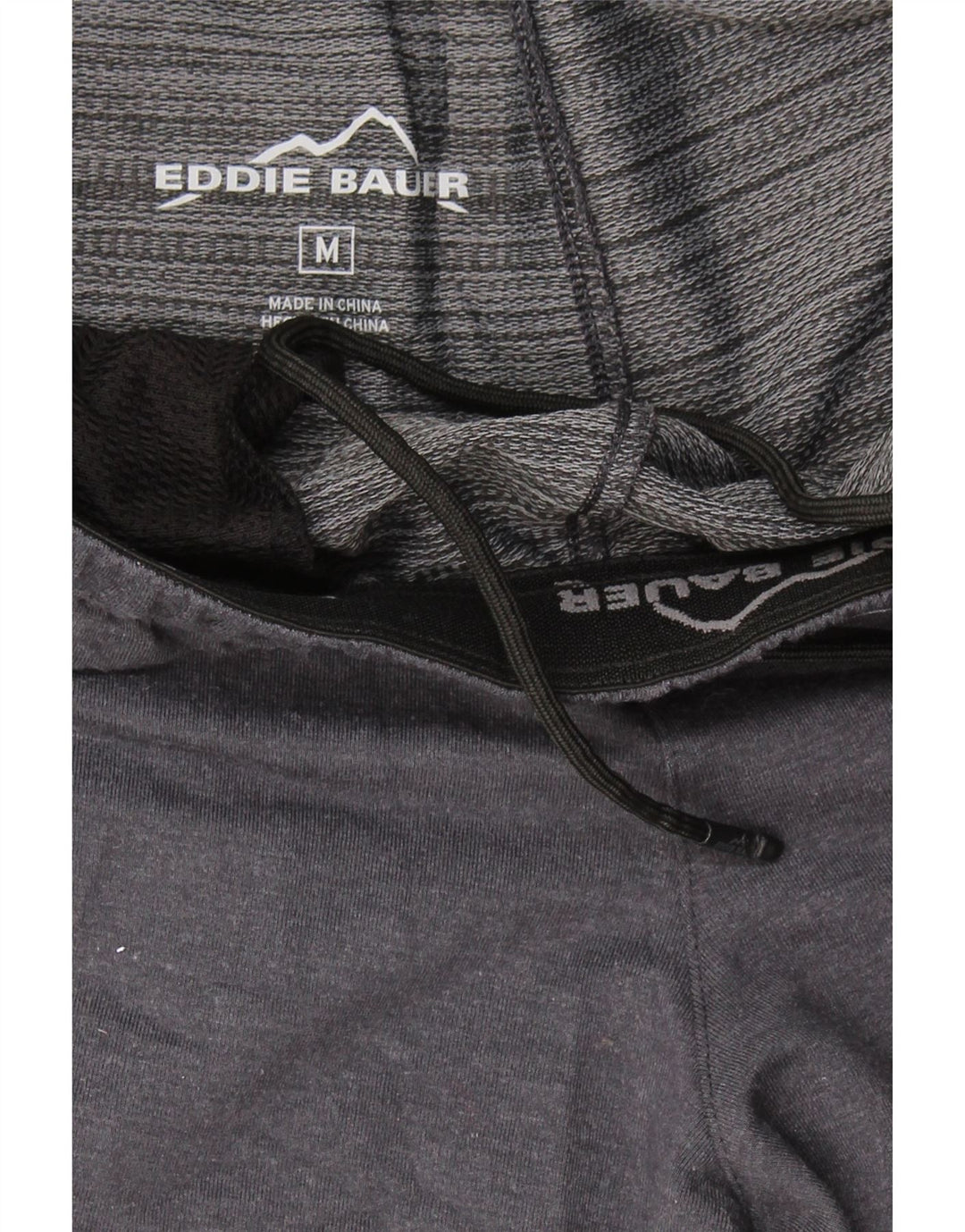 EDDIE BAUER Mens Sport Shorts Medium  Grey Rayon Vintage Eddie Bauer and Second-Hand Eddie Bauer from Messina Hembry 