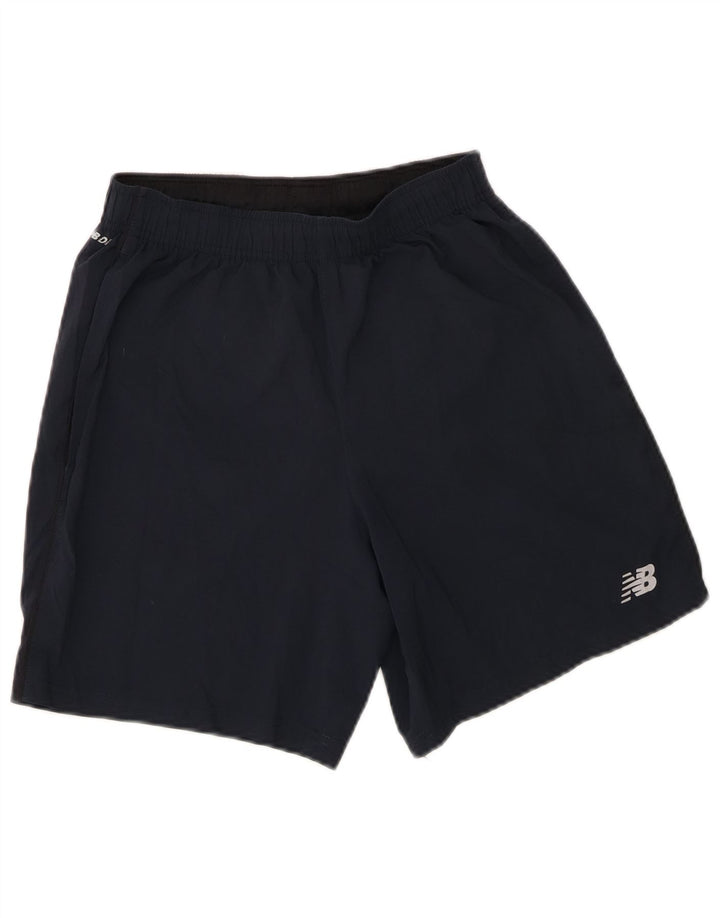New Balance Herren-Sportshorts, Größe S, Marineblau