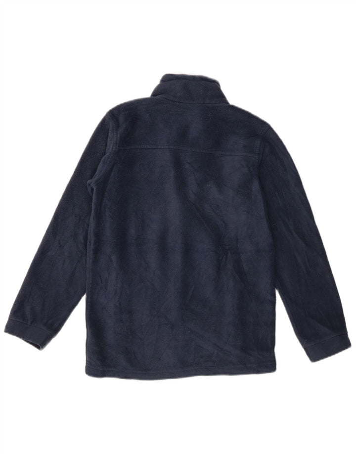 Columbia Fleecejacke für Mädchen, 10–11 Jahre, mittelgroß, marineblau, Polyester